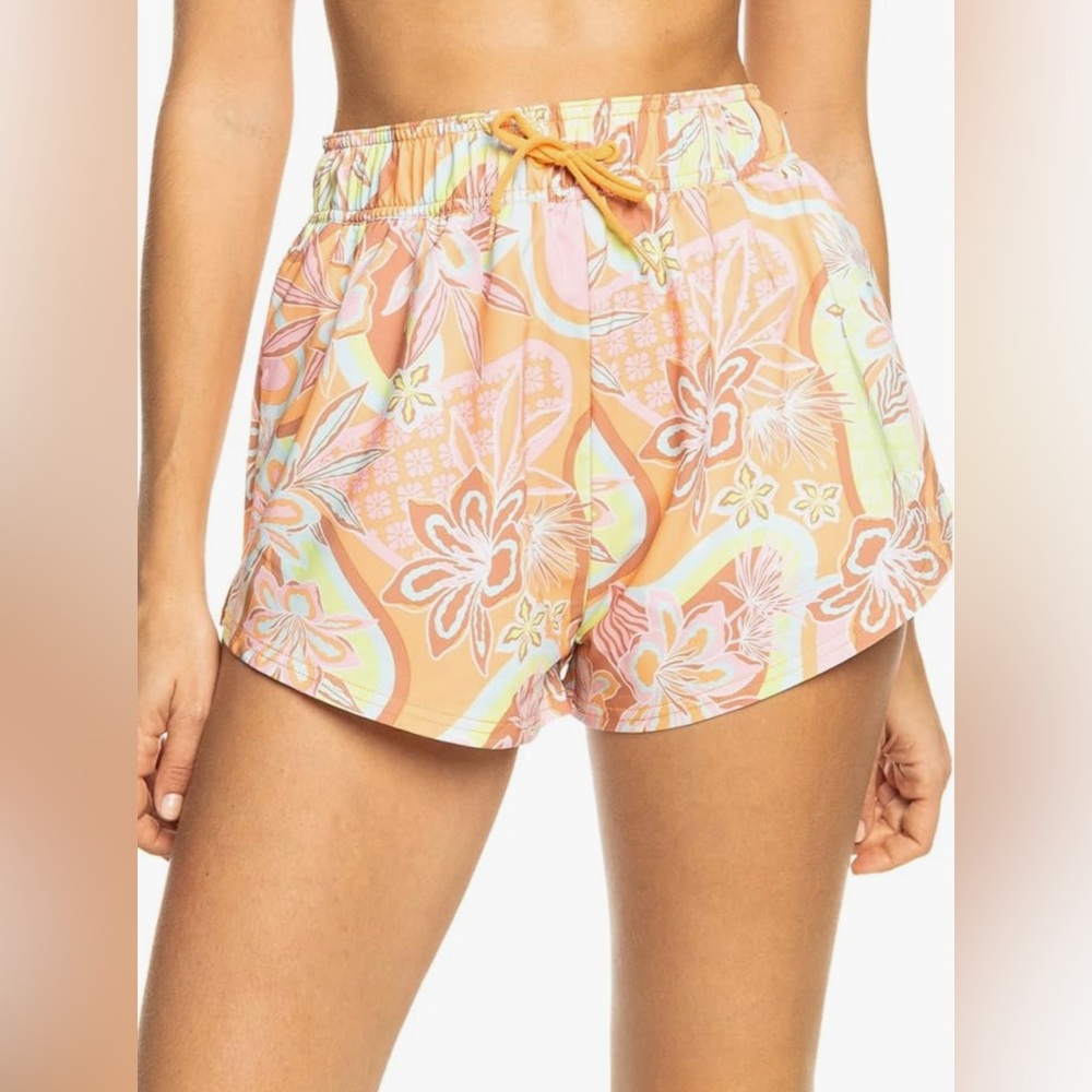 NWT Roxy Roxy New Fashion 2" Boardshorts - Mock Orange - Size XL